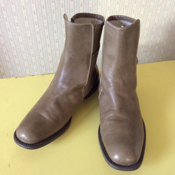 Fausto Santini leather ankle boots with buckle 6 - Picture 3 of 8